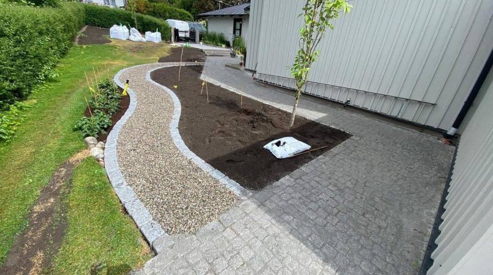 Trädgårdsarbete-projekt i Nacka